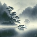 春の雨 3枚目