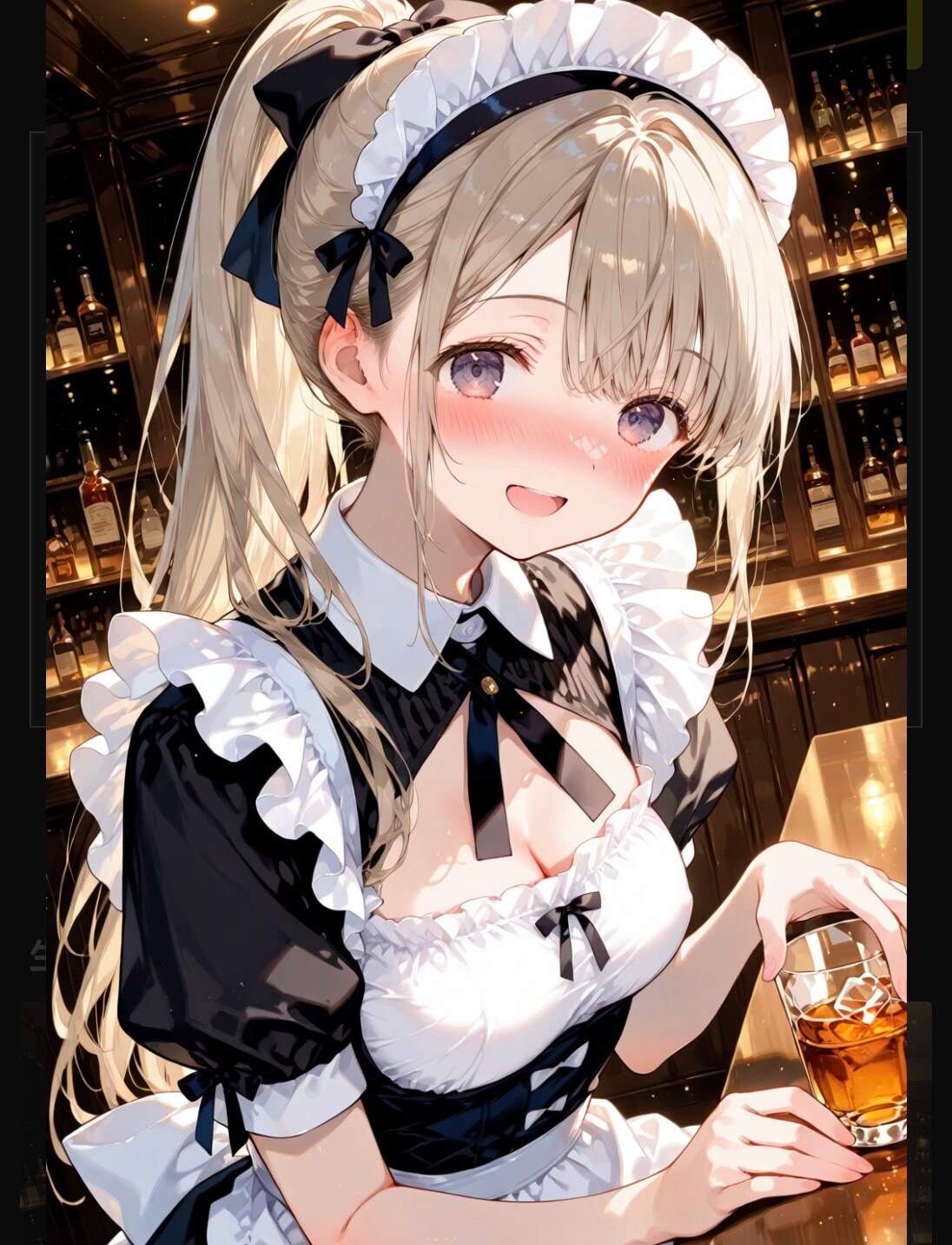 こういう時間も必要ですよね🍸️８ | の人気AIイラスト・グラビア