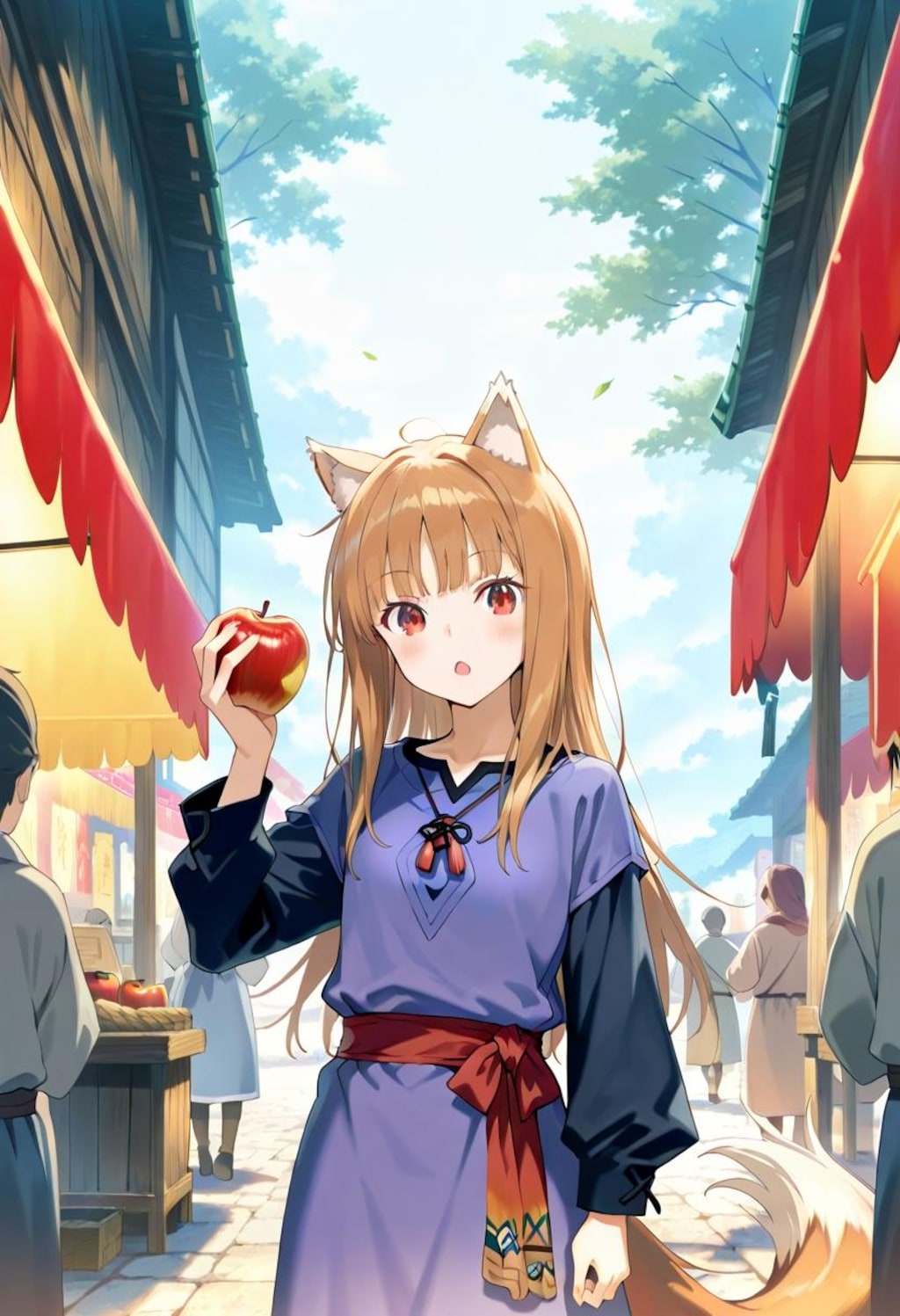 狼と香辛料　リンゴ