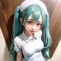初音ミクです。007_ナース服 12枚目