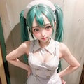 初音ミクです。007_ナース服 4枚目