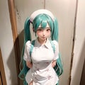初音ミクです。007_ナース服 2枚目