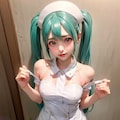 初音ミクです。007_ナース服 5枚目
