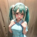 初音ミクです。007_ナース服 3枚目