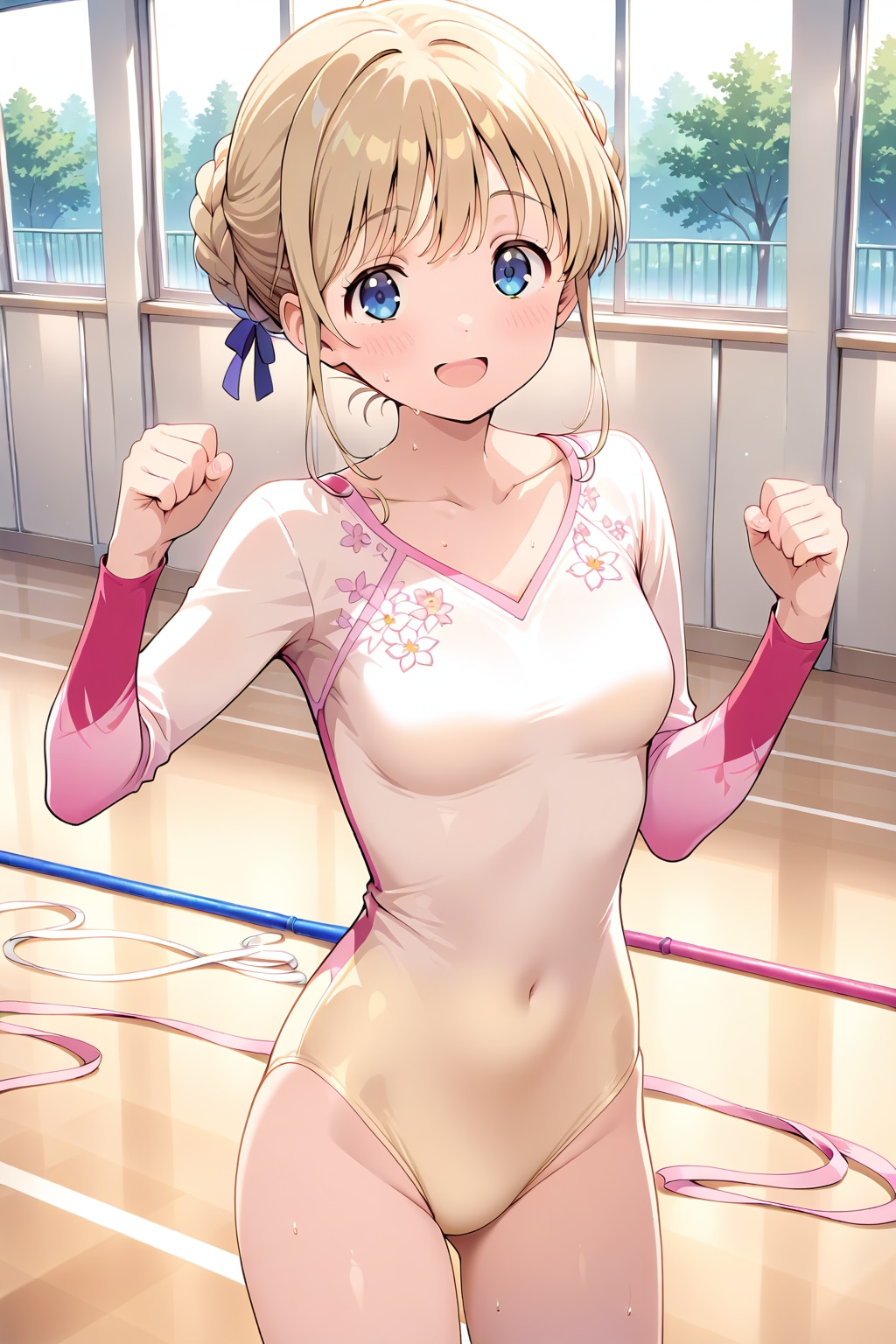 新体操部の瑛梨ちゃん✨１９５