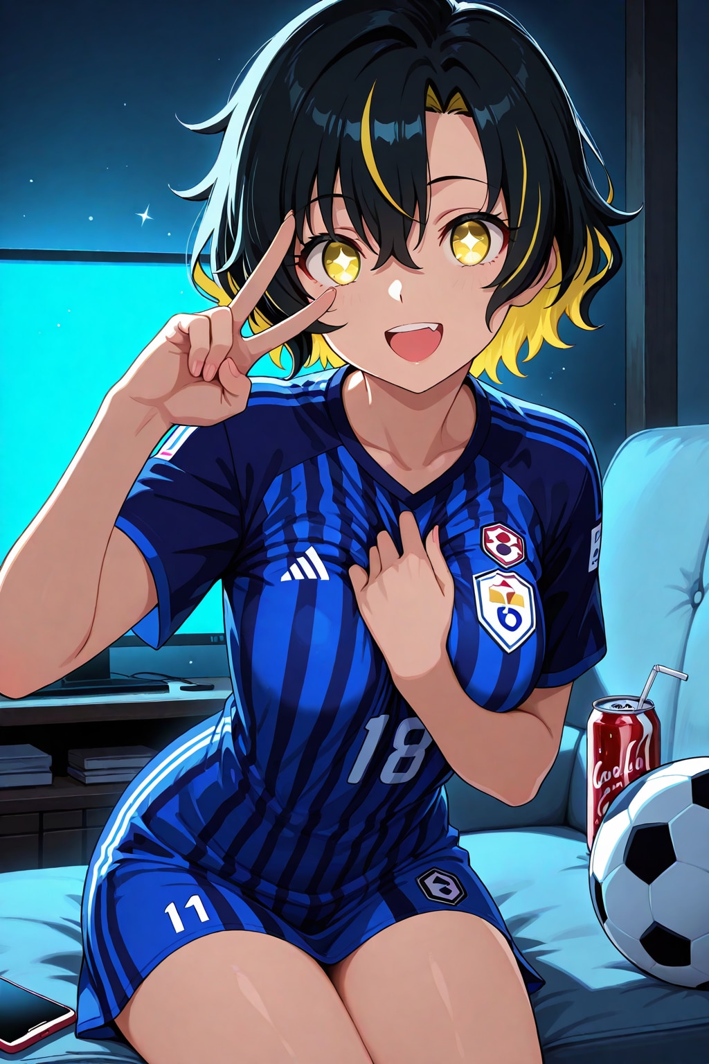 やったー！深夜の応援！