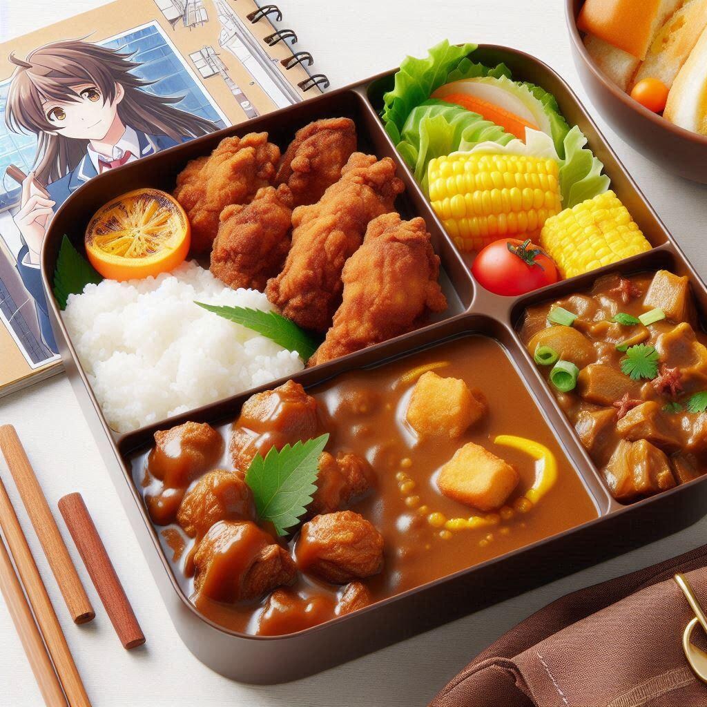 とにかく茶色い弁当