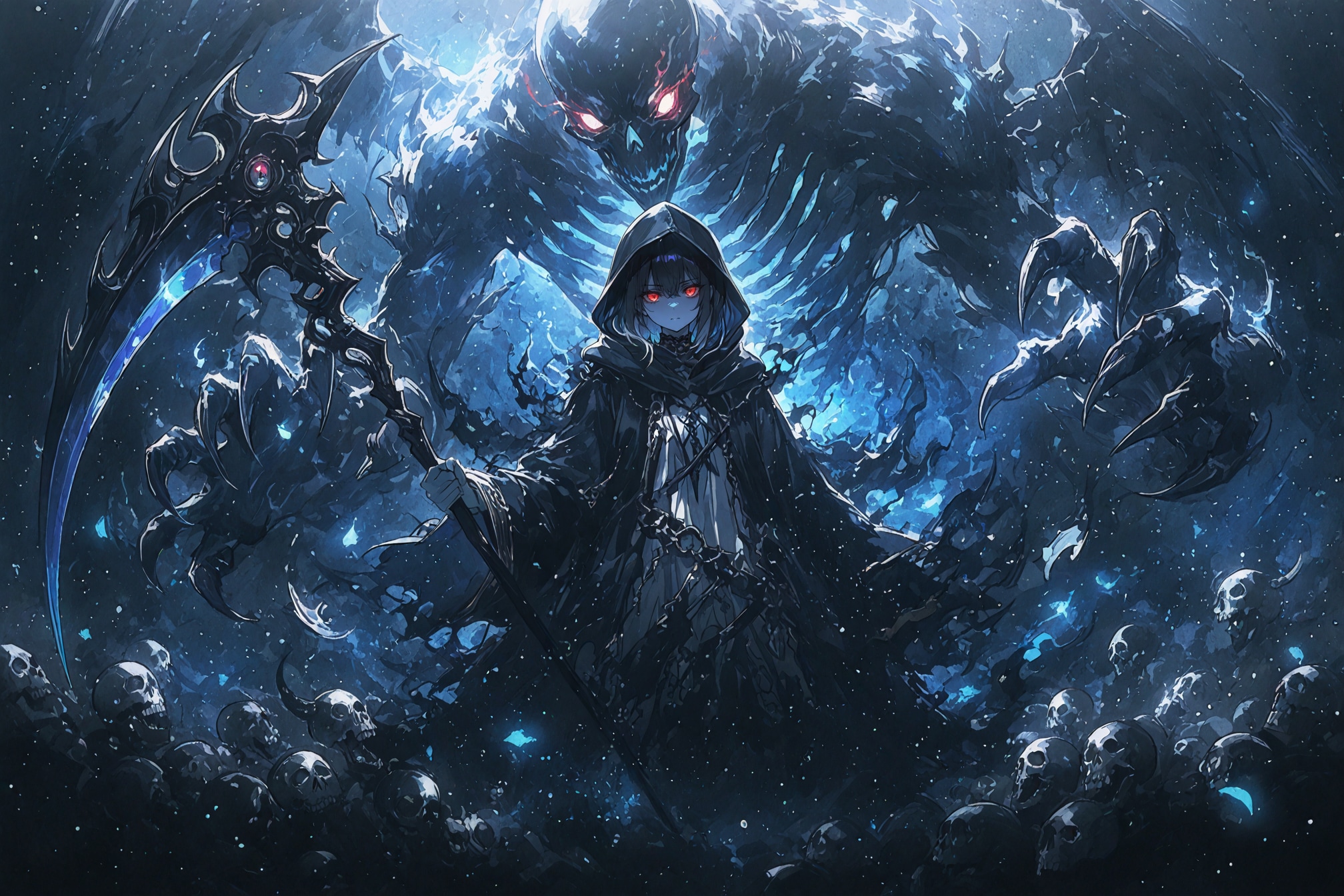 14連勤。それは厨二の深淵に辿り着くには充分過ぎる期間だった… | の人気AIイラスト・グラビア