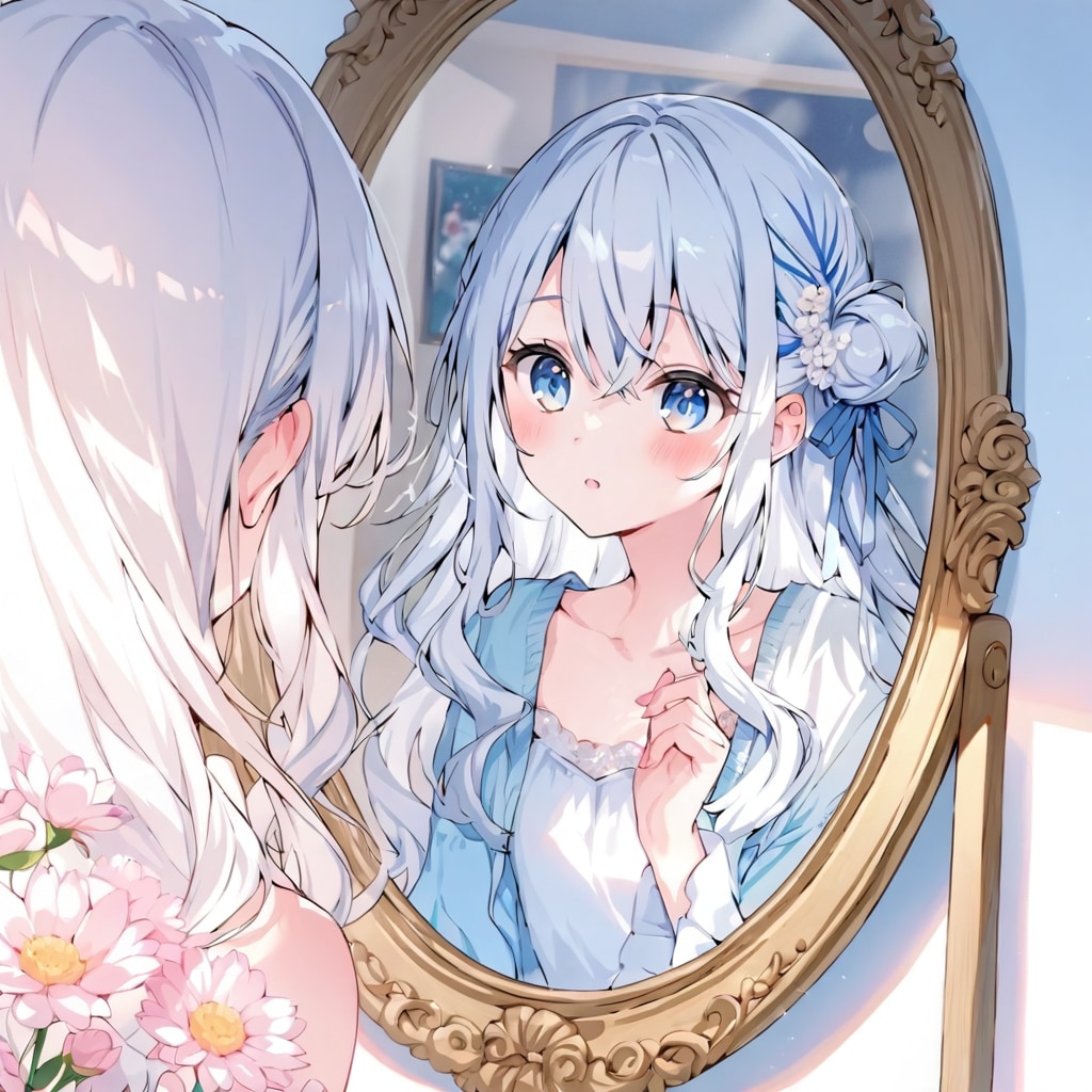 鏡よ鏡・・・