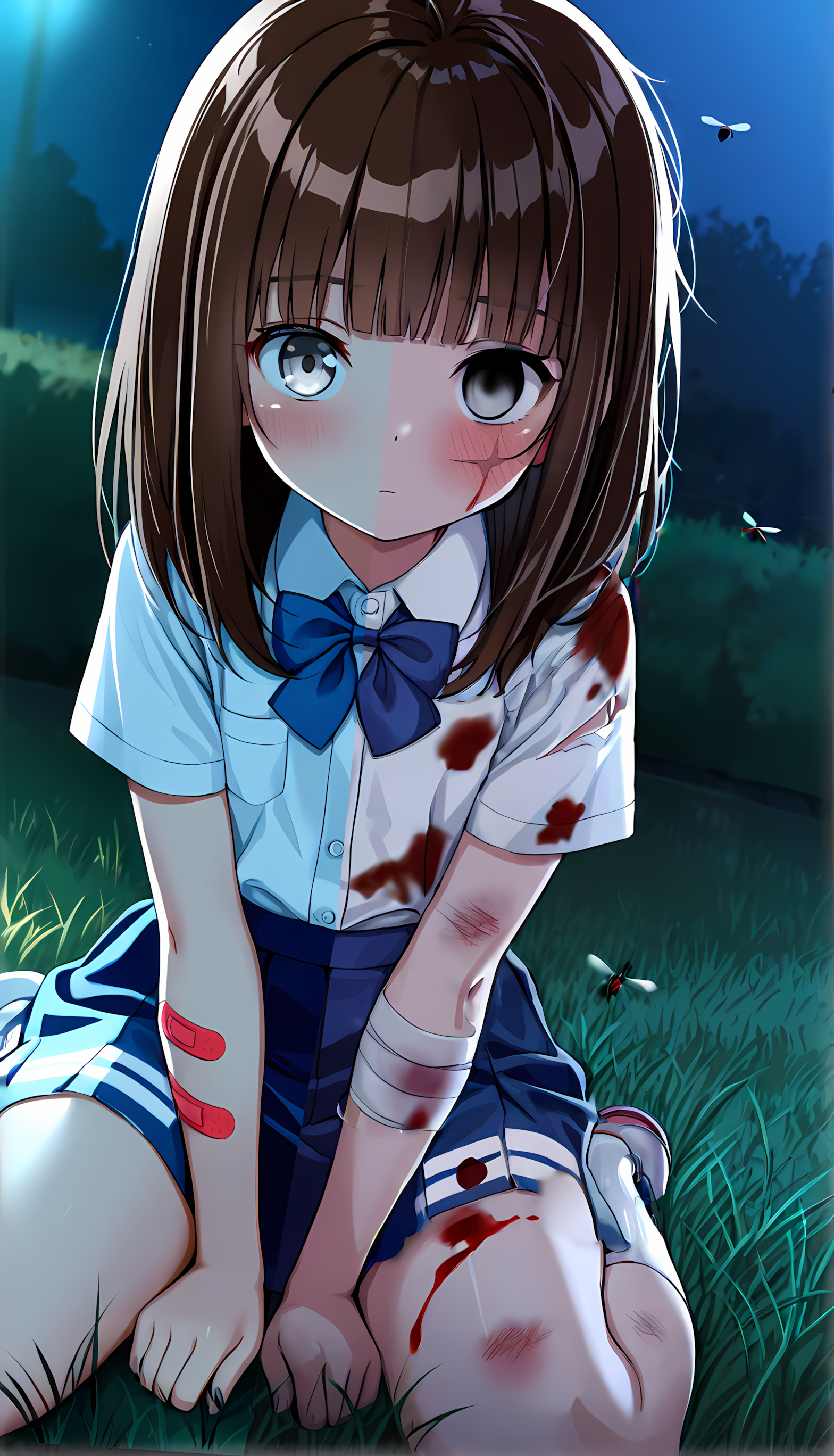 パパ…おきた…？