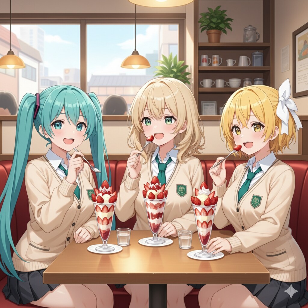 寄り道🍓苺パフェ
