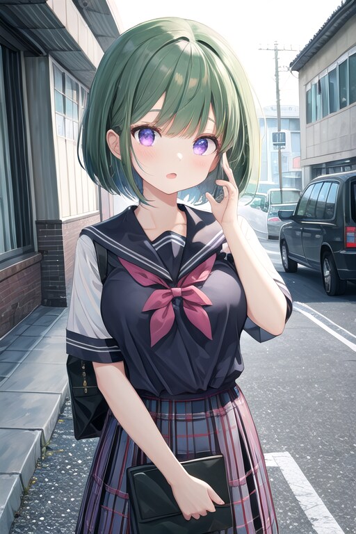 セーラー服の女の子１１ | の人気AIイラスト・グラビア