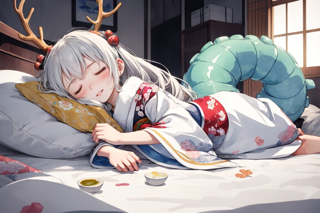 すやすや辰娘さん