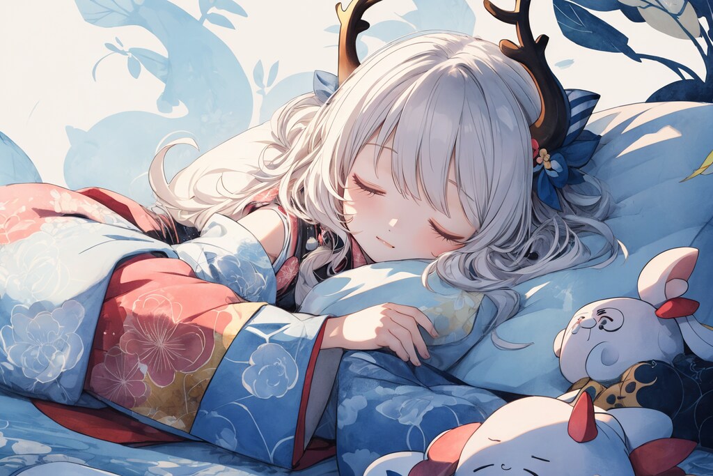 すやすや辰娘さん