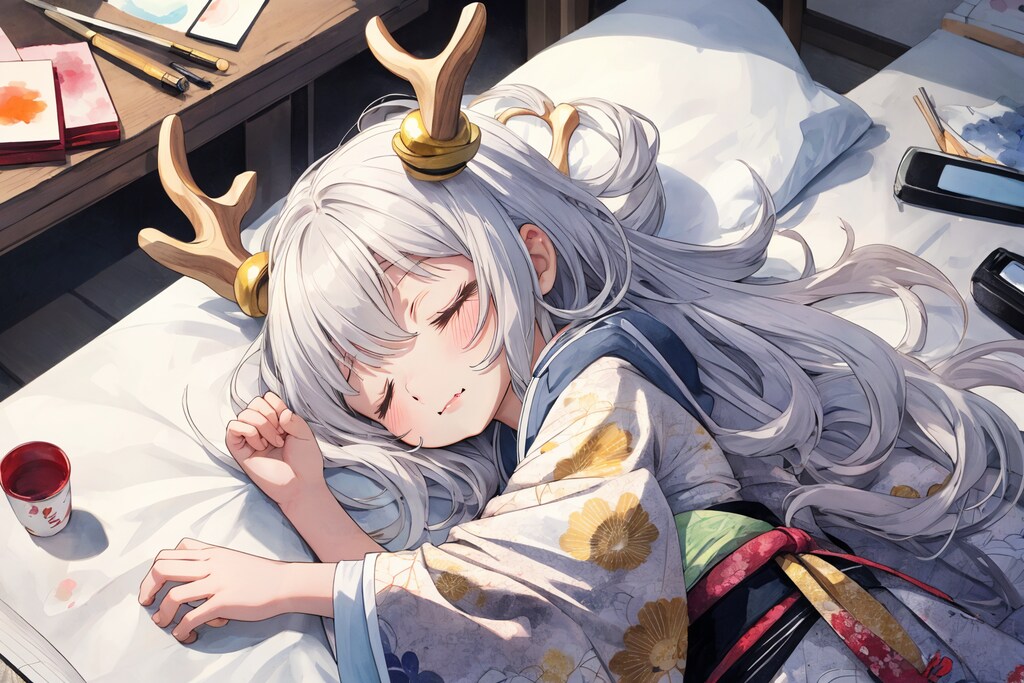 すやすや辰娘さん