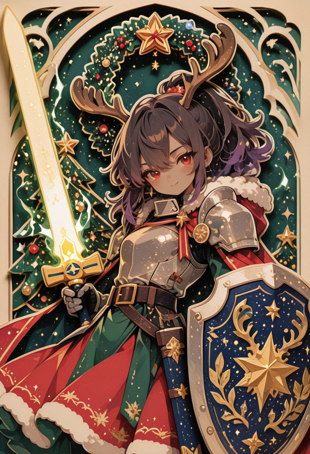 ペーパーアート風