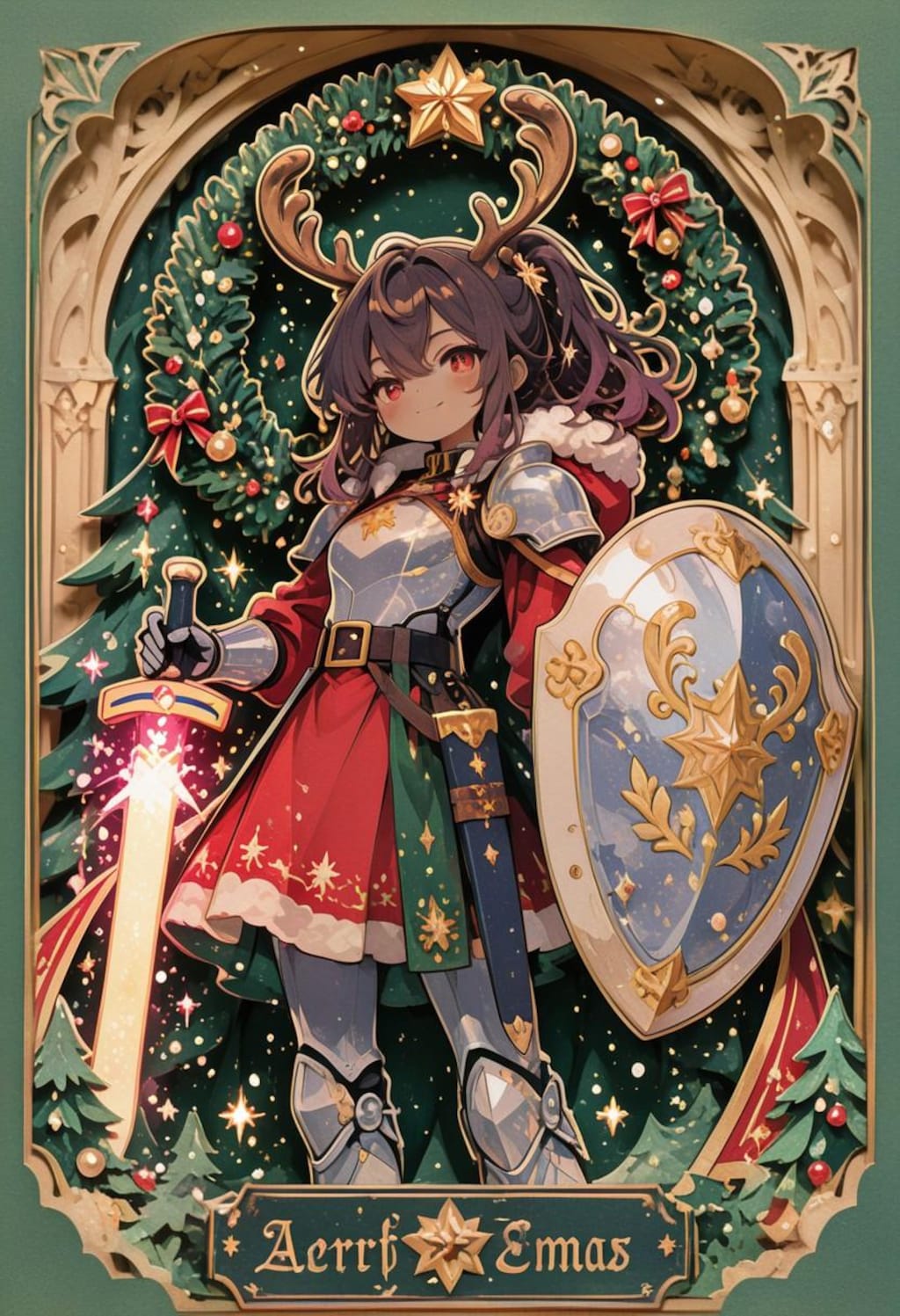 ペーパーアート風