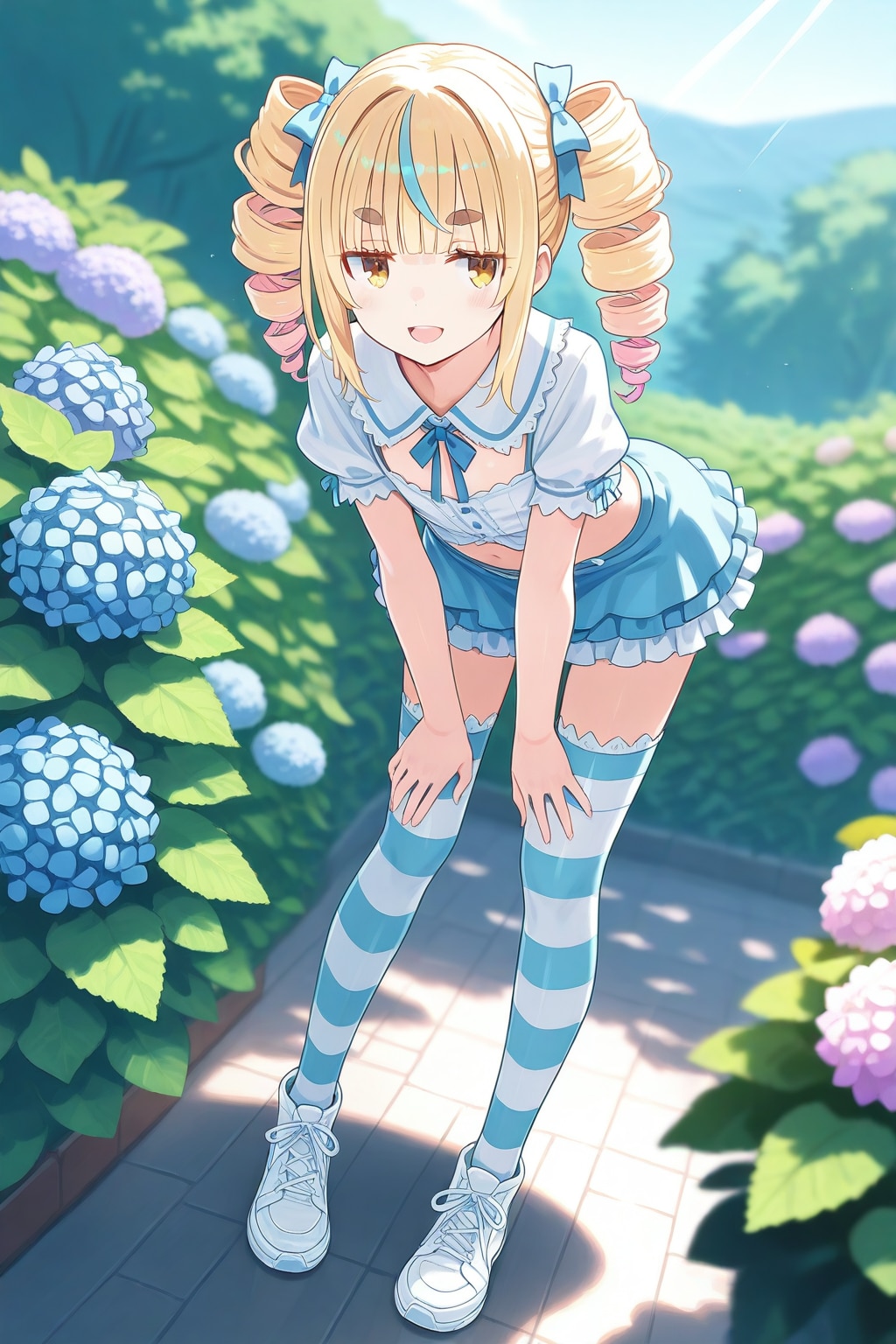 金髪ツインドリルっ子