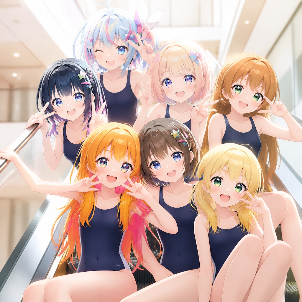 スク水モールコレクション（４）3時のアイドル　GPTimages2.0