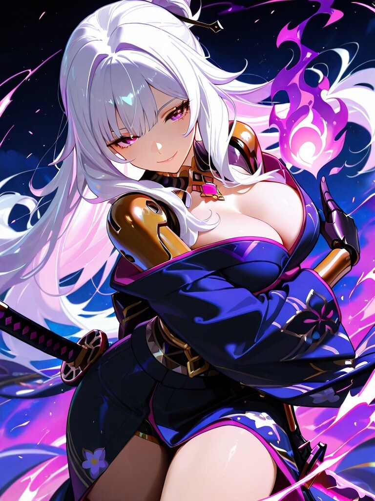 (架空)紫条 巳那 爆誕！(原神キャラ)