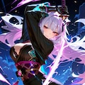 (架空)紫条 巳那 爆誕！(原神キャラ) 2枚目