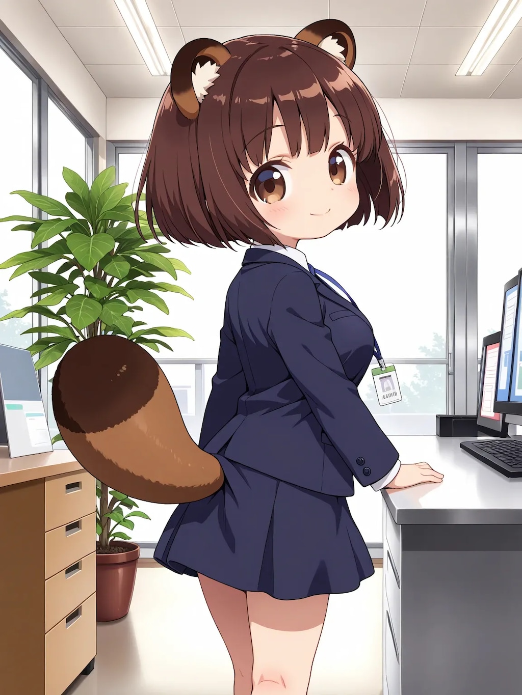 あにまるコーポレーションの新入社員・アキちゃん