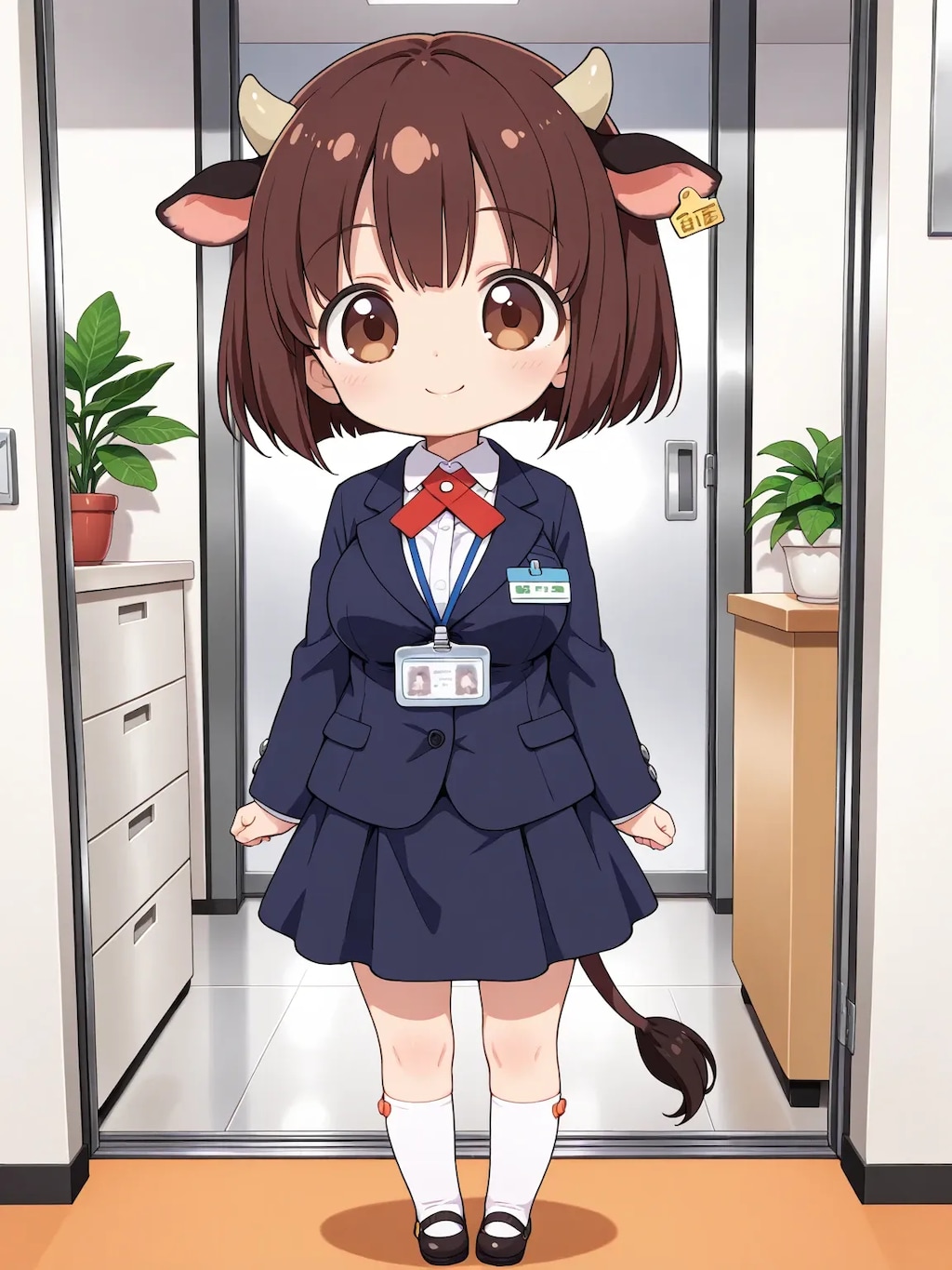 あにまるコーポレーションの新入社員・アキちゃん