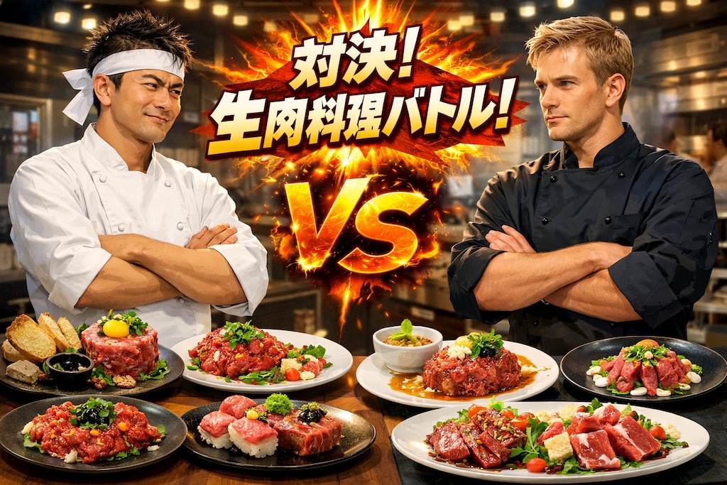 生肉料理バトル