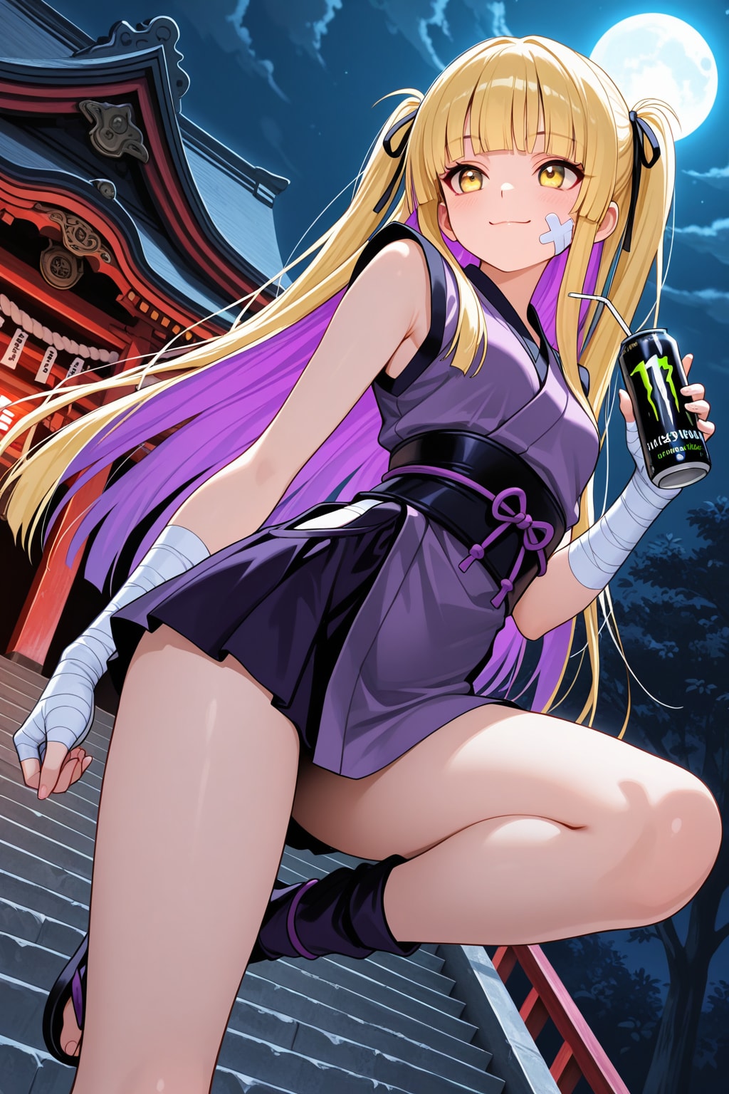 ニンジャと化した住所不定少女(企画参加)
