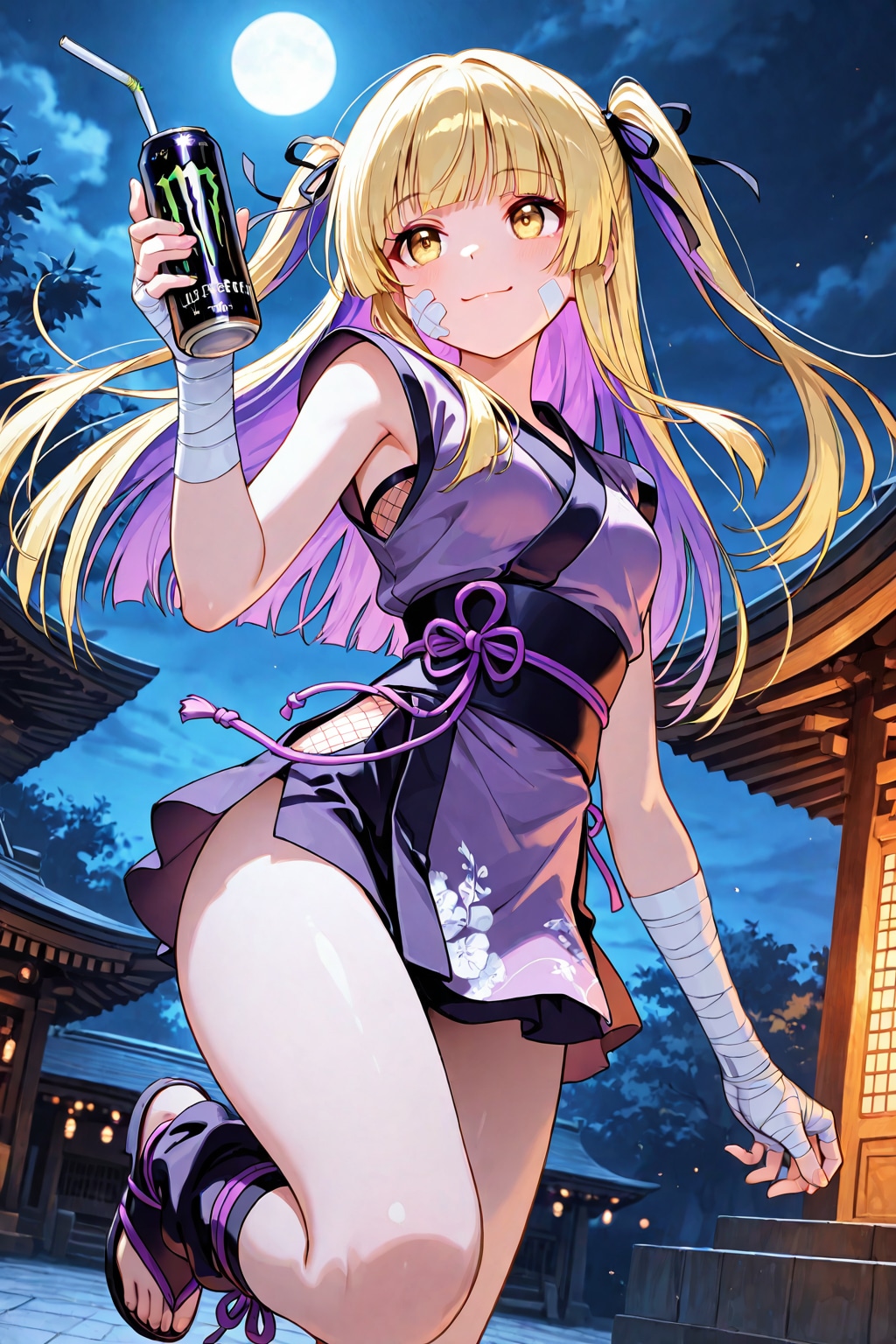 ニンジャと化した住所不定少女(企画参加)