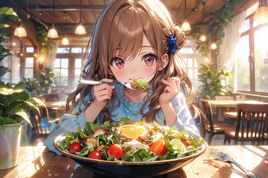 ベジタリアンな彼女