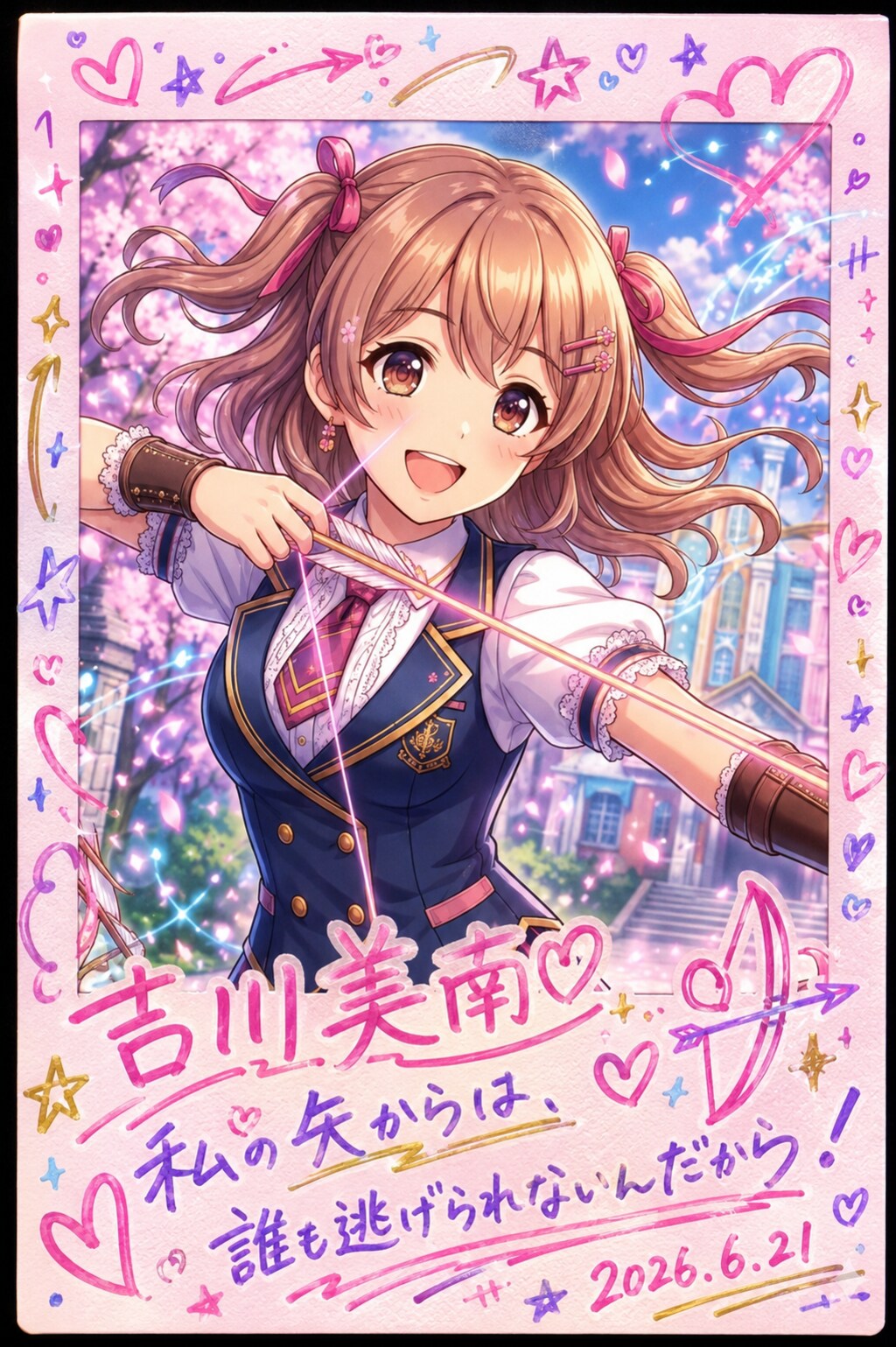 美南の矢で狙い撃ち!