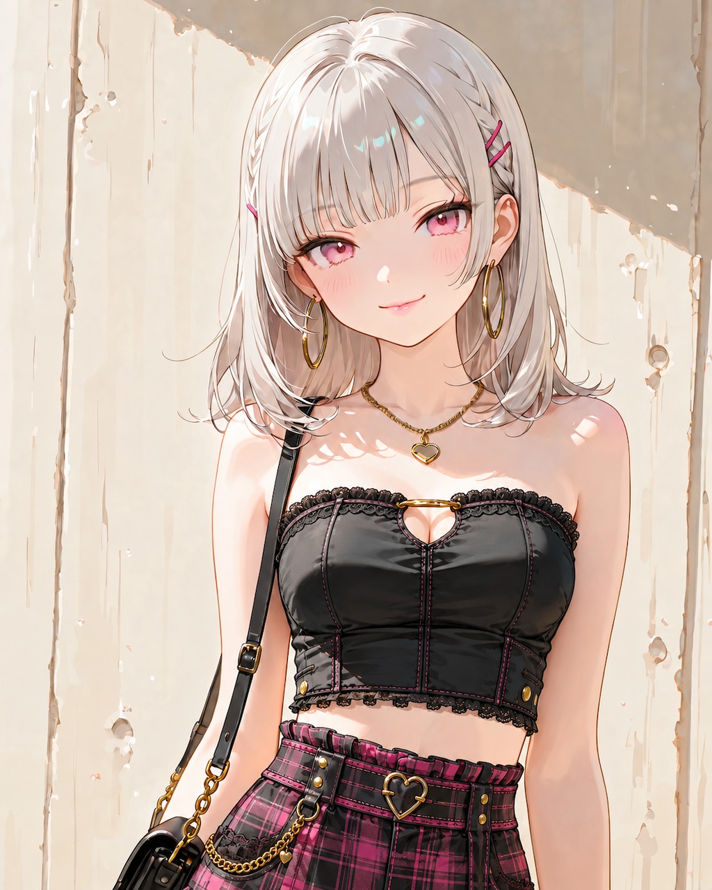 ヘソ出しスタイル