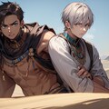 ライバル関係の褐色男性の２人！！（12枚） 10枚目