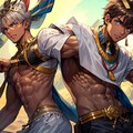ライバル関係の褐色男性の２人！！（12枚） 6枚目