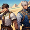 ライバル関係の褐色男性の２人！！（12枚） 2枚目