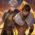 ライバル関係の褐色男性の２人！！（12枚） 5枚目