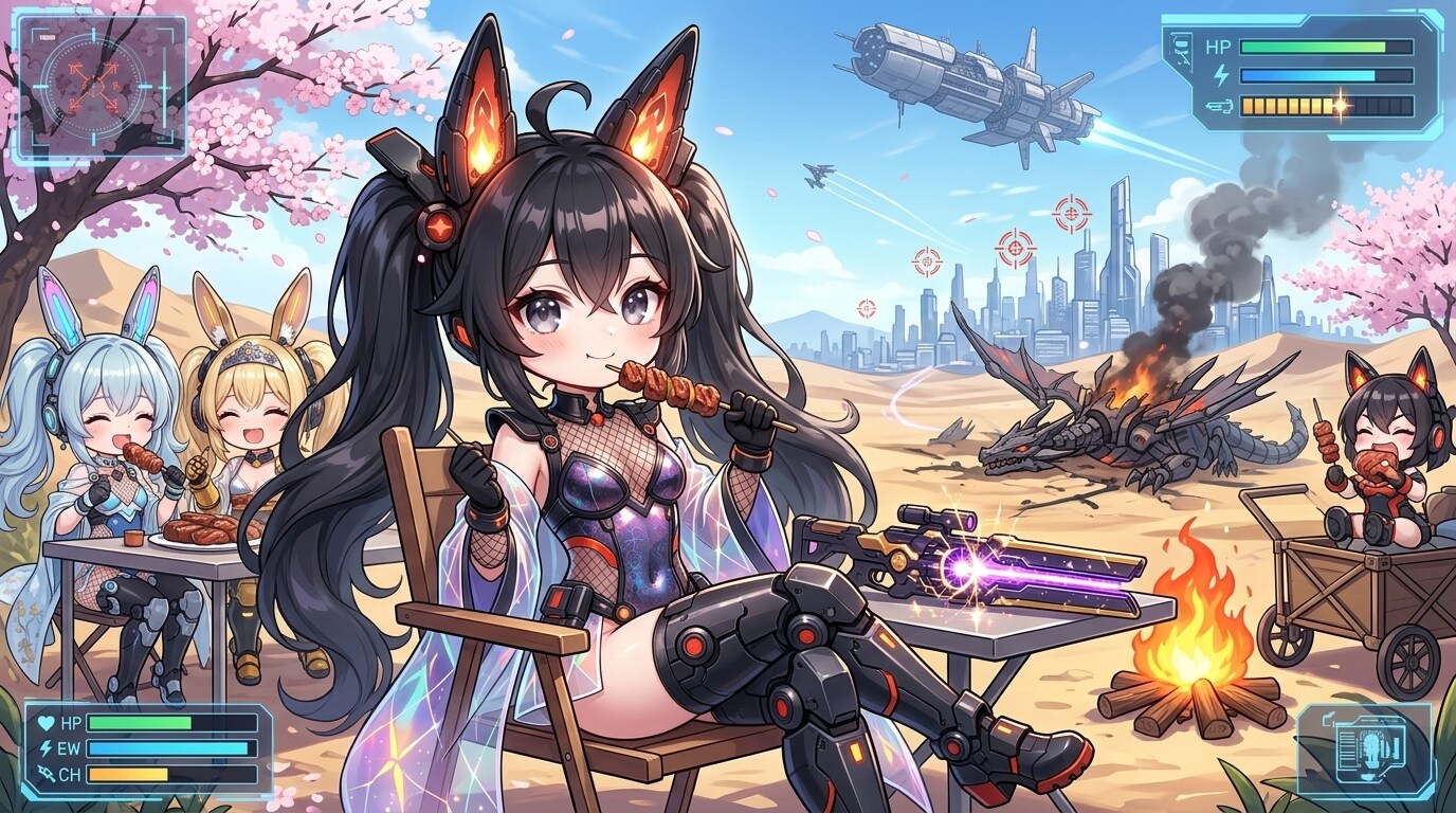 黒ついぴょん。たべる
