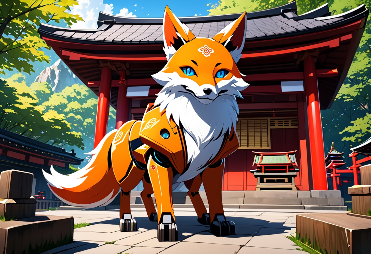 メカ #7　フォックス | の人気AIイラスト・グラビア