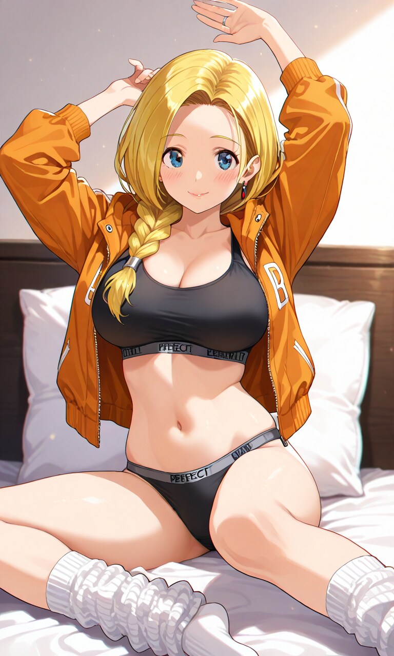 黒下着とルーズソックス