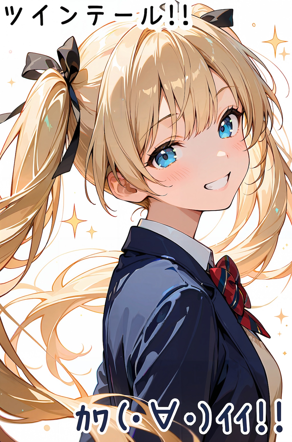 ツインテール!! ｶﾜ(・∀・)ｲｲ!!