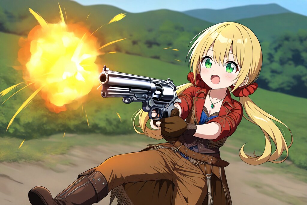 ウェスタンな茉莉花ちゃん♪