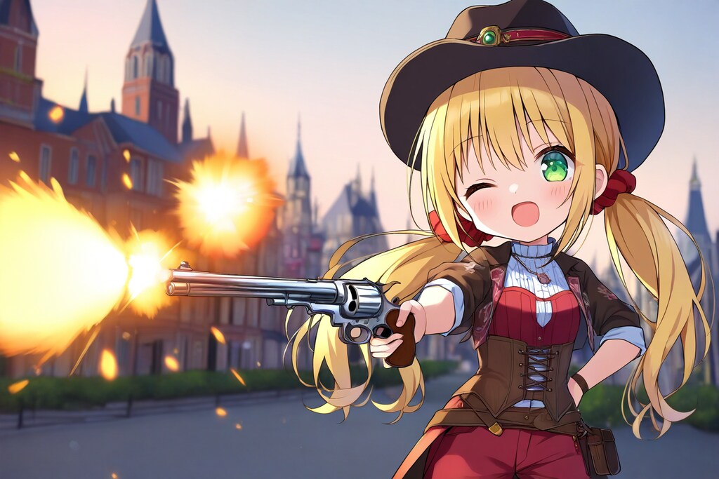 ウェスタンな茉莉花ちゃん♪