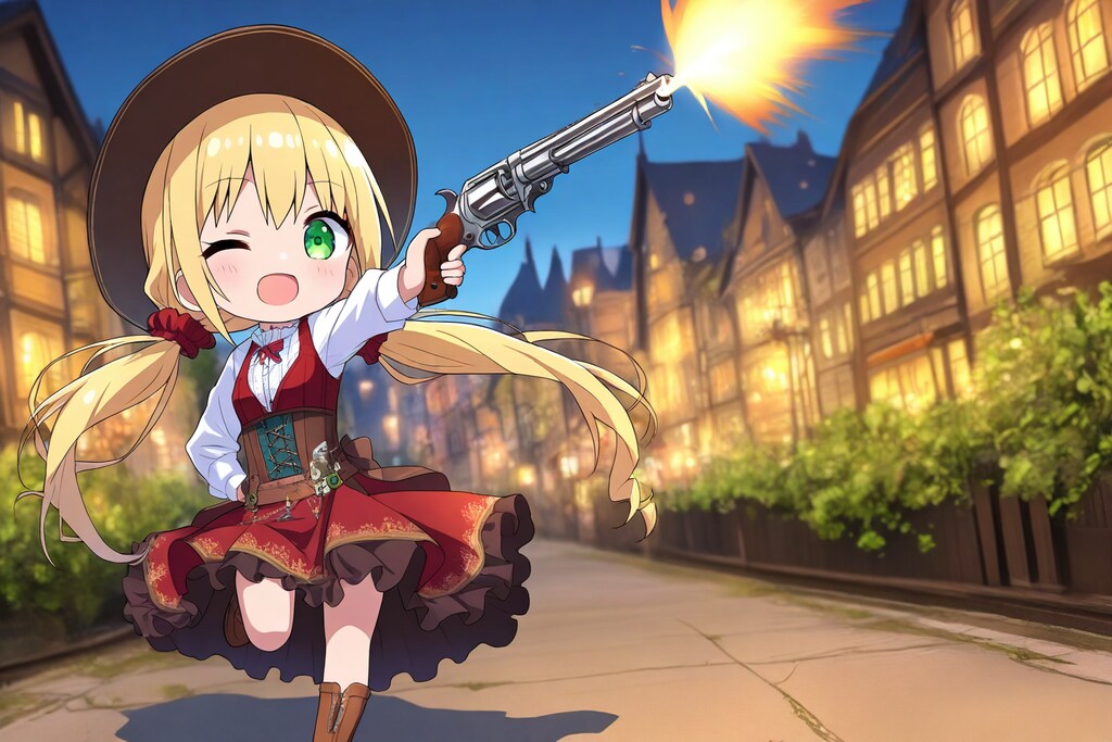 ウェスタンな茉莉花ちゃん♪