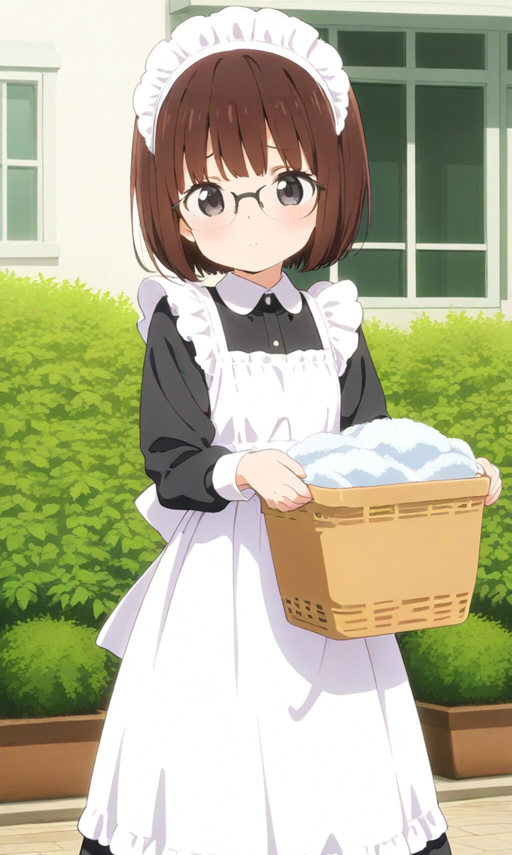 ちび眼鏡メイドちゃん