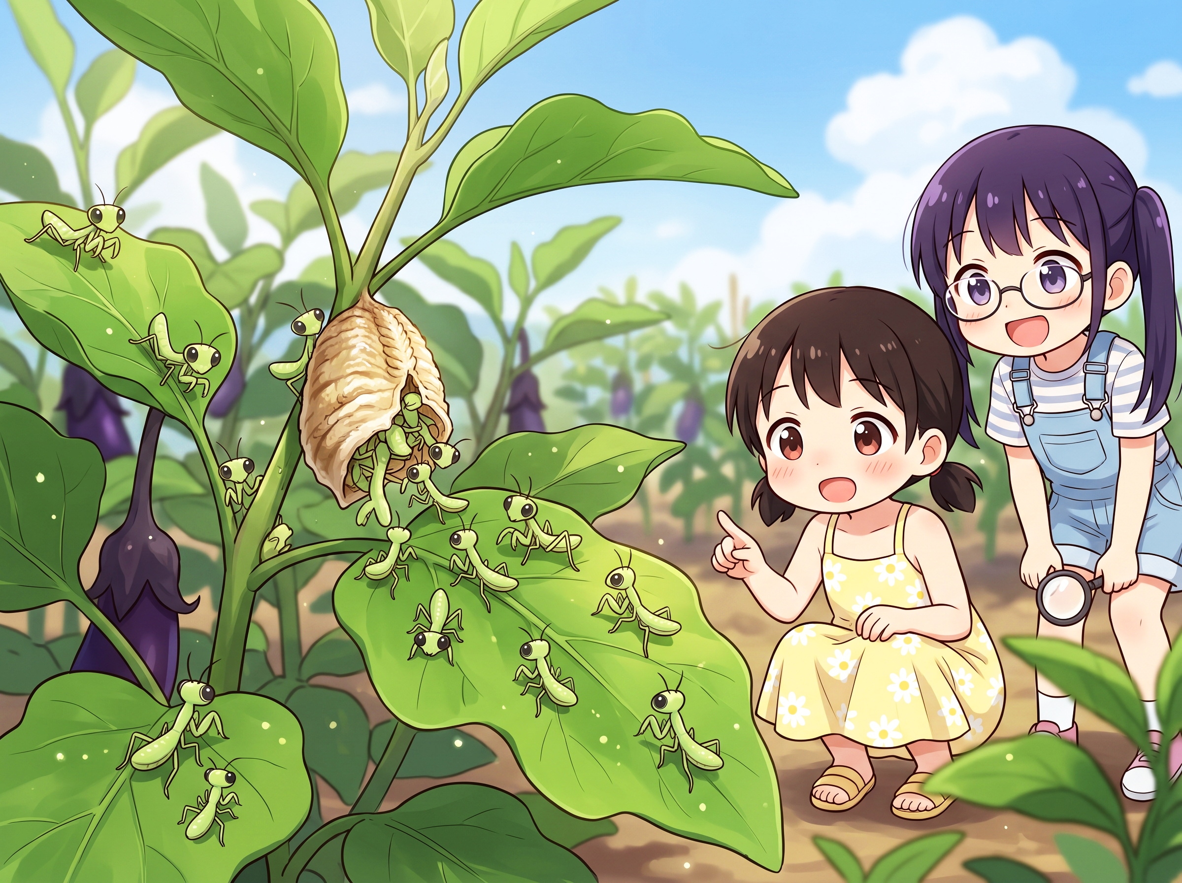 ※虫注意‼️蟷螂生 (とうろうしょうず)