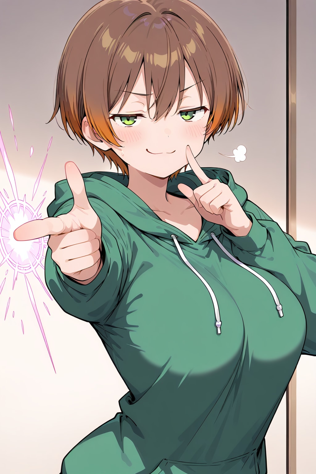 355 レーザーを撃つボーイッシュ