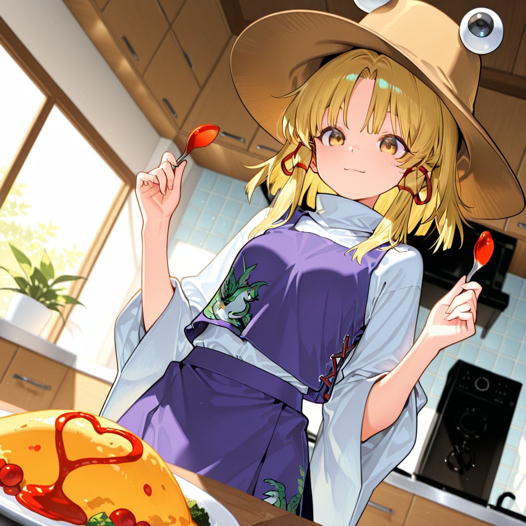 オムライスを作った諏訪子