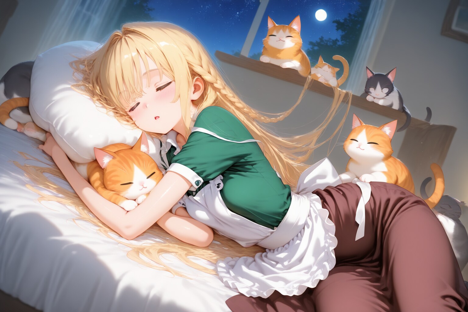夜のにゃんにゃん