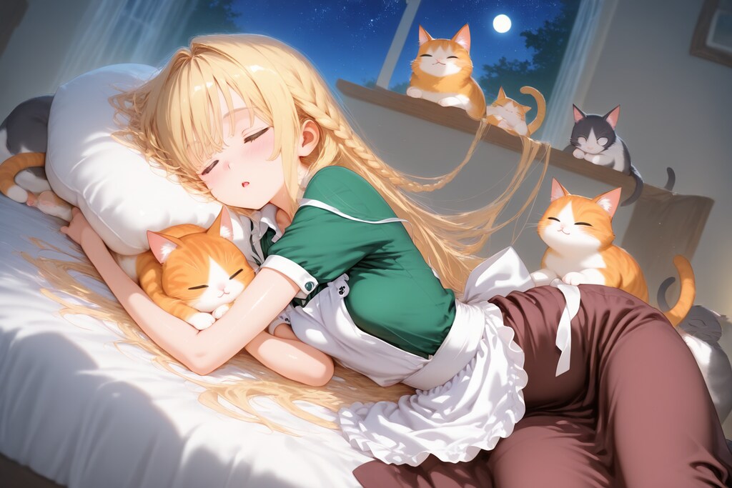 夜のにゃんにゃん
